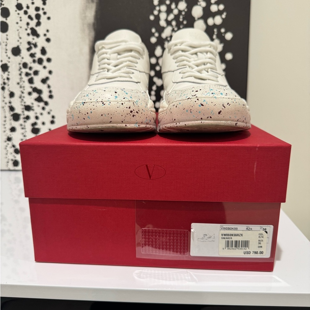 Valentino White Sneakers